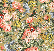 Жёлто-розовые обои Loymina La Belle Epoque BQ1 004